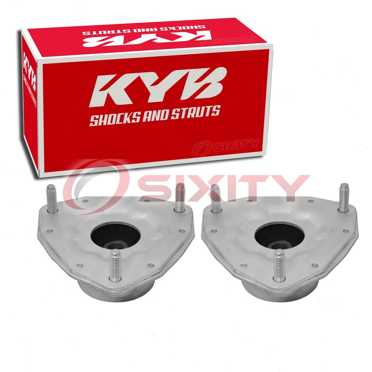 2 pc KYB Front Suspension Strut Mounts for 2014-2015 Infiniti Q60 3.7L V6 ai
