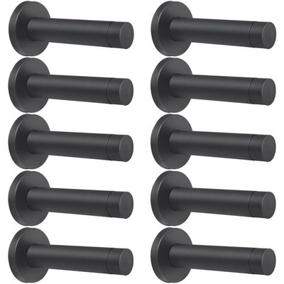 DOKU 10Pcs Door Stop, 3.5 Inch Heavy Duty 304 Stainless Steel Door Stopper wi...