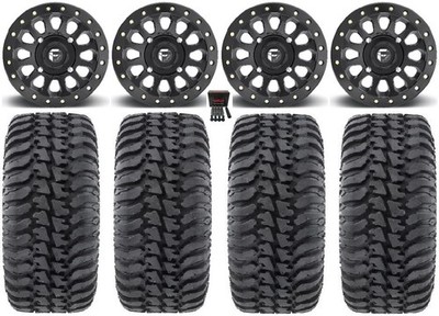 Fuel Vector Beadlock 15'' Wheels 32'' Regulator Tires Can-Am Maverick X3