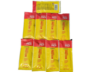 OvaEasy EGG WHITE PROTEIN Vanilla Chrème Brulee 33g Shake 9 Stck.