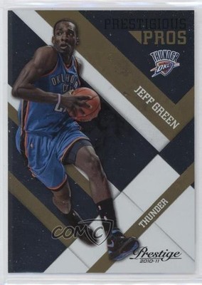 2010-11 Panini Prestige Prestigious Pros Gold 34/99 Jeff Green #51 0qr0