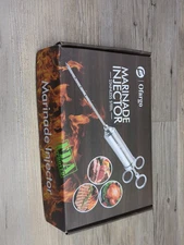 Stainless Steel Ofargo Marinade Injector Kit New Open Box