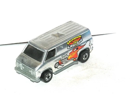 Vintage Hot Wheels Blackwall Cali Cruisin CHROME Van **GREEN LIGHT SPECIAL**