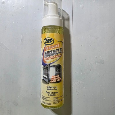 Discontinued HTF ZEP Microwave Miracle Foaming Cleaner 8 fl oz