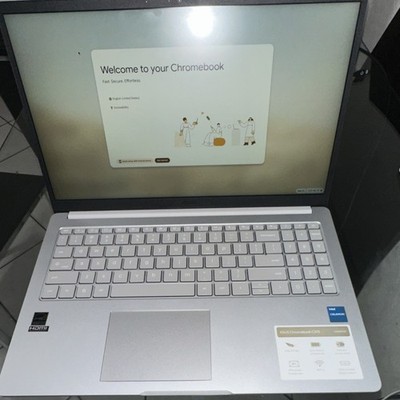ASUS Chromebook CX15 CX1505CKA 15'' Intel Celeron Silver Wi-Fi 6 Webcam Shield