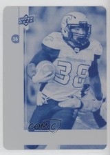 2018 Upper Deck CFL Achievement Printing Plate Cyan 1/1 Terry Williams #83 i9i