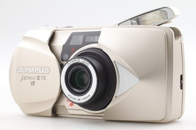 LCD Works MINT Olympus Mju II 115 VF Stylus Point & Shoot 35mm Film From JAPAN
