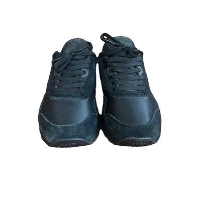 Reebok Royal Nylon Classic Running Sneaker - Black- Size 10.5