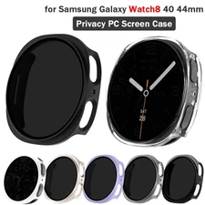 Privacy Screen Protector Case for Galaxy Watch 8 40mm 44mm / 8 Classic 46mm