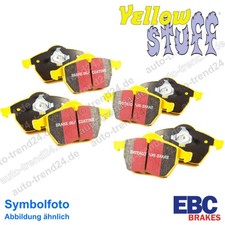 EBC Bremsbeläge Satz vorne & hinten u.a.: Skoda Fabia II 542 Bj. 2010-2014