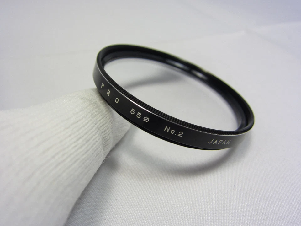 Used PRO 55mm NO.2 +2 Close-Up Lens Filter good condition Made in Japan N103054 - Image 3 of 4