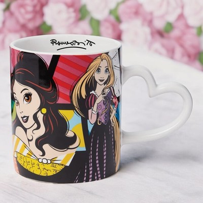 Prinzessinnen, Belle, Schneewittchen, designer Tasse  Britto Disney Limited