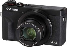 Canon PowerShot G7 X Mark III Black 20.1MP Di...