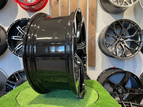 Cerchi in lega 4x23 pollici 5x112 nero lucido: adatti per Audi Q7 Q8 - Foto 5 di 10