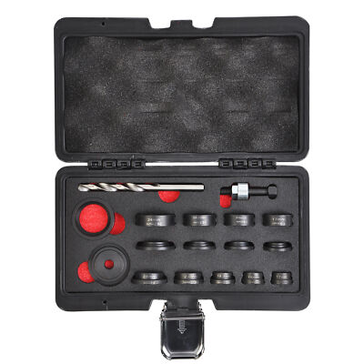 Pro Parking Sensor Hole Punch Set w/ 10pcs Bumper Cover Hole Punch 5/16 Drill