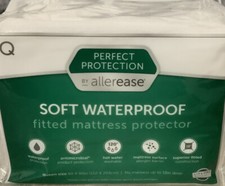 Allerease Perfect Protection Waterproof Mattress Protector Queen