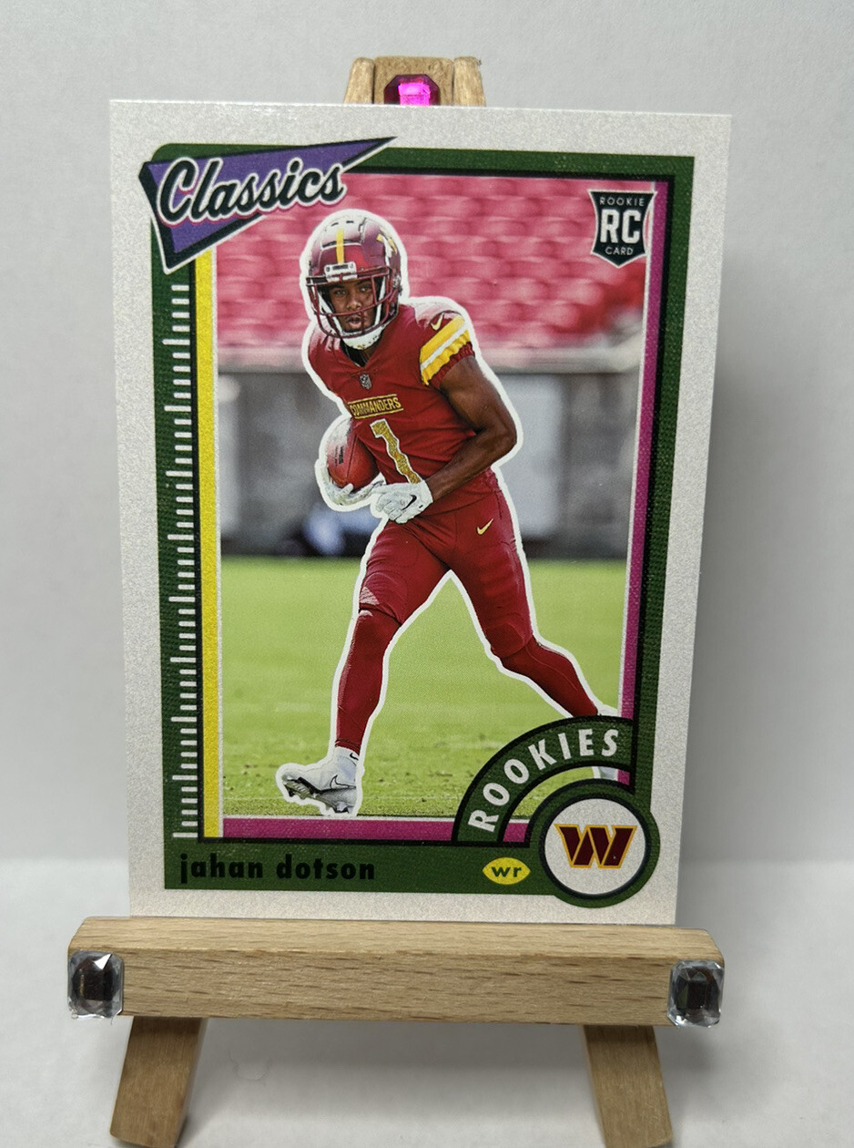JAHAN DOTSON 2022 Panini Classics Football Rookies #164 Washington Commanders