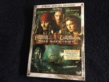 Pirates of the Caribbean: Dead Mans Chest DVD, 2006, 2-Disc Set, Special Ed. 