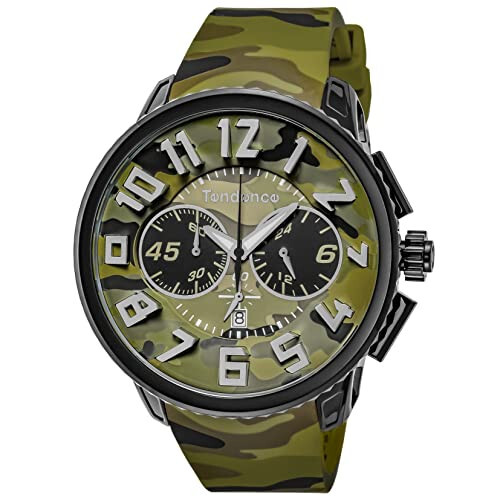 Tendence] Gulliver Round CAMO Watch, Gulliver Round Camouflage 