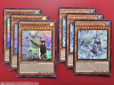 Yugioh Floowandereeze Deck 40 Cards Robina Eglen Empen Toccan