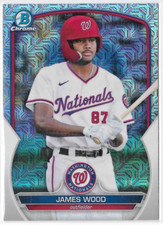 2023 Bowman Chrome Mega Box Prospects Image Variations — James Wood, Nationals