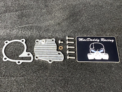 MacDaddy Racing Billet Coolant Water Pump Cover EZ Drain Yamaha Banshee 1987-06