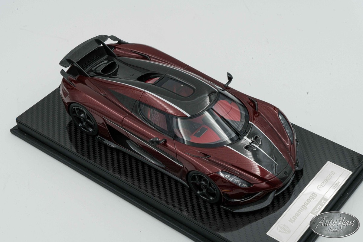 1/18 FRONTIART KOENIGSEGG Regera Red Carbon 🤝ALSO OPEN FOR TRADES
