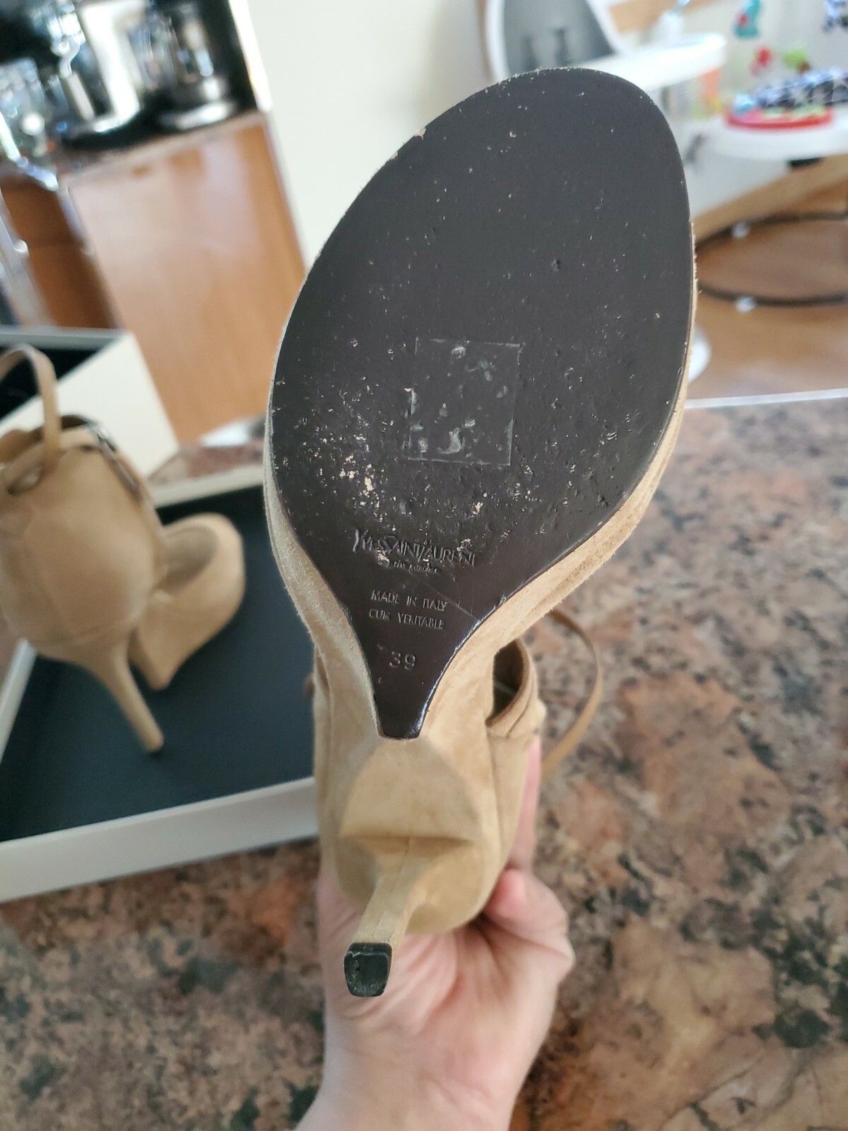 ysl platform sandals - image 4