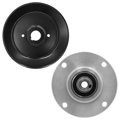 Spindle Short Shaft w/ Pulley for Bobcat ZT200 ZT220D ZT219 ZT223
