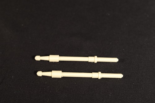 (2) STAR WARS Kenner Hasbro Republic Gunship LAAT Front Chin Guns - cannoni naso - Foto 2 di 14