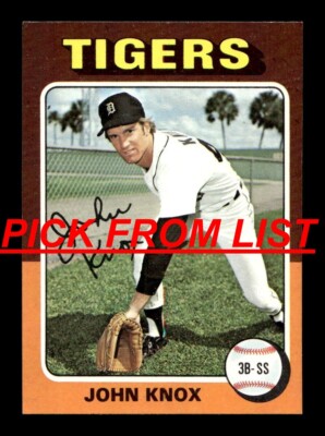 1975 Topps 455-659 EX/EX-MT Pick From List All PICTURED uu4