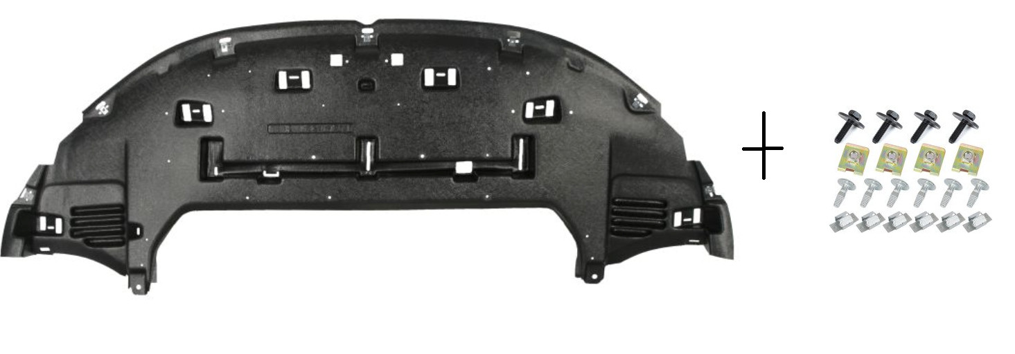 Plaque protection sous moteur cache carter plastique pour DS4 2011-2015