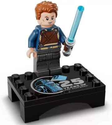 LEGO STAR WARS 75394 CAL KESTIS sw1377 Exclusive Minifigure with 25 Year 