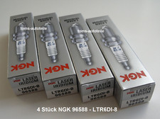4 ORIGINAL NGK Zündkerzen LTR6DI-8 96588 für FORD Galaxy 2,0  203PS 240PS