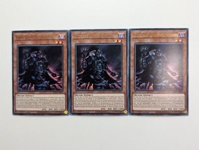3x Eidos, der Unterweltknappe BROL-DE077 Ultra Rare DE NM YUGIOH