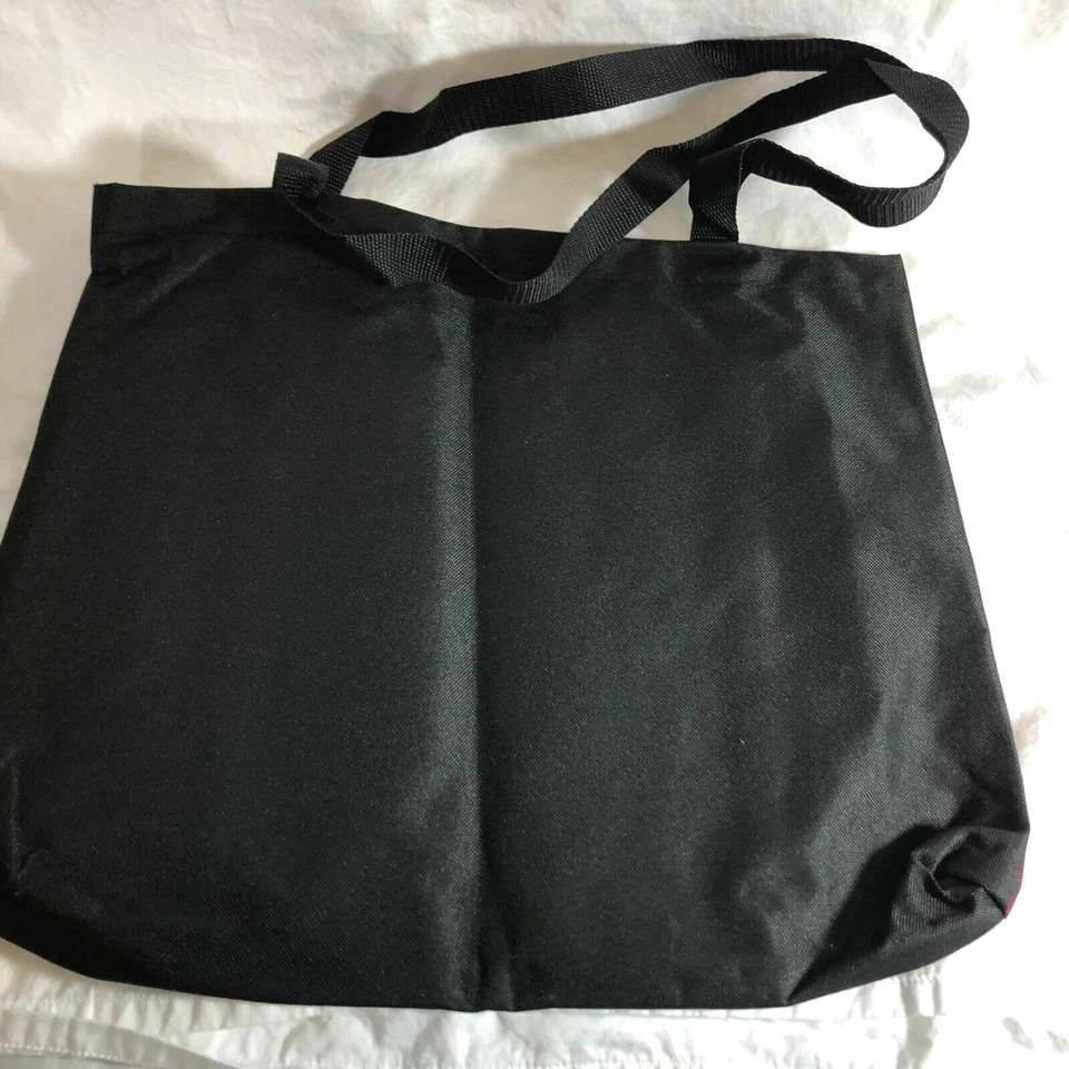 Coca Cola Coca-Cola Negro Rojo Tota Bas Mush Bolsillo Lateral 17 x 14 Foto 3 de 3