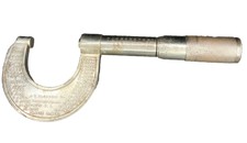 JT Slocomb Co Providence RI One Inch Outside Micrometer Made In USA Antique