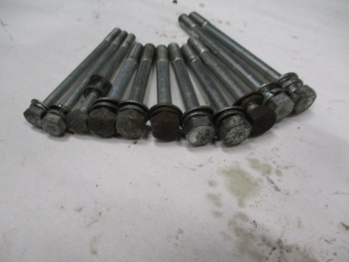 Crank Case Bolt and Tang Lot 1972 72 Suzuki T250 T 250 Hustler - Picture 5 of 9
