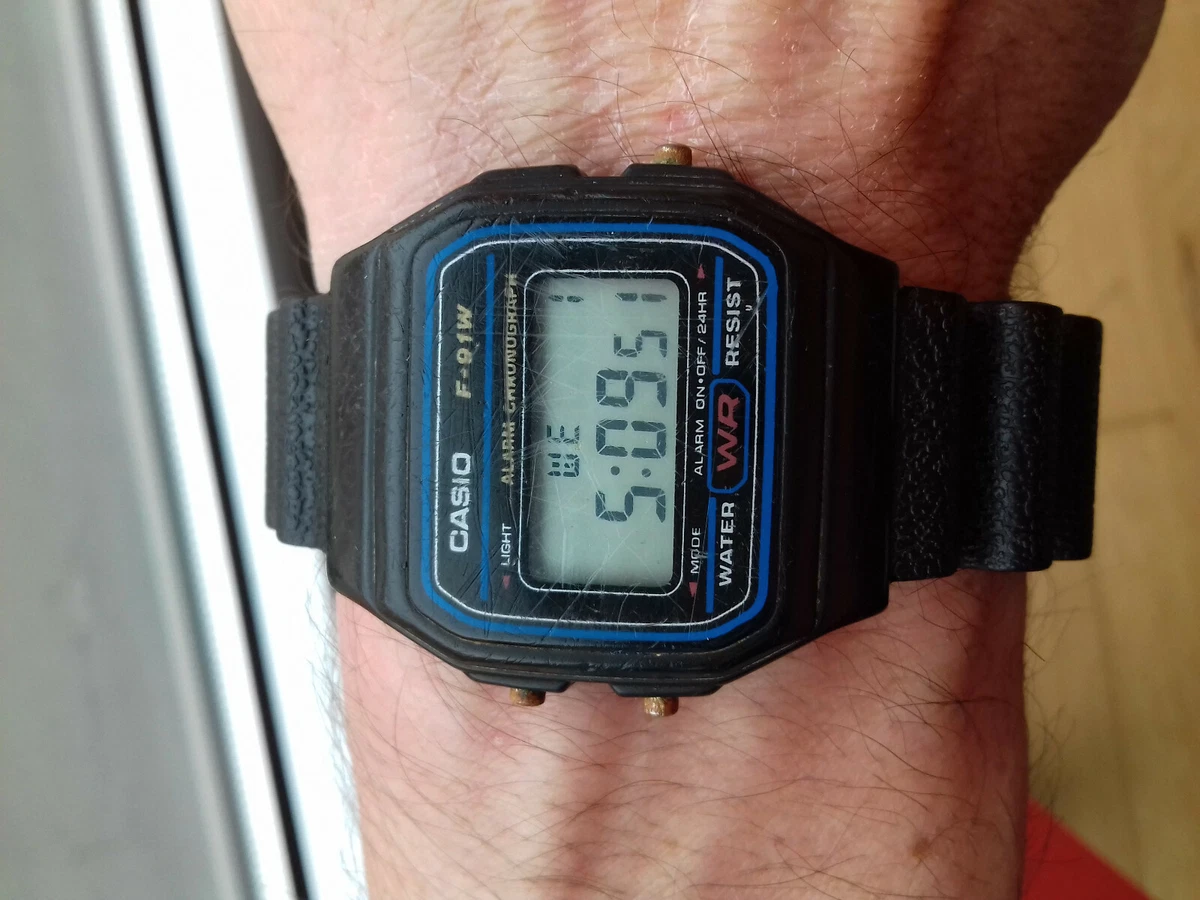 Casio classic hotsell f91w