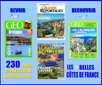 LITTORAL FRANÇAIS - les plus belles côtes - FRANCE / prixportcompris | eBay