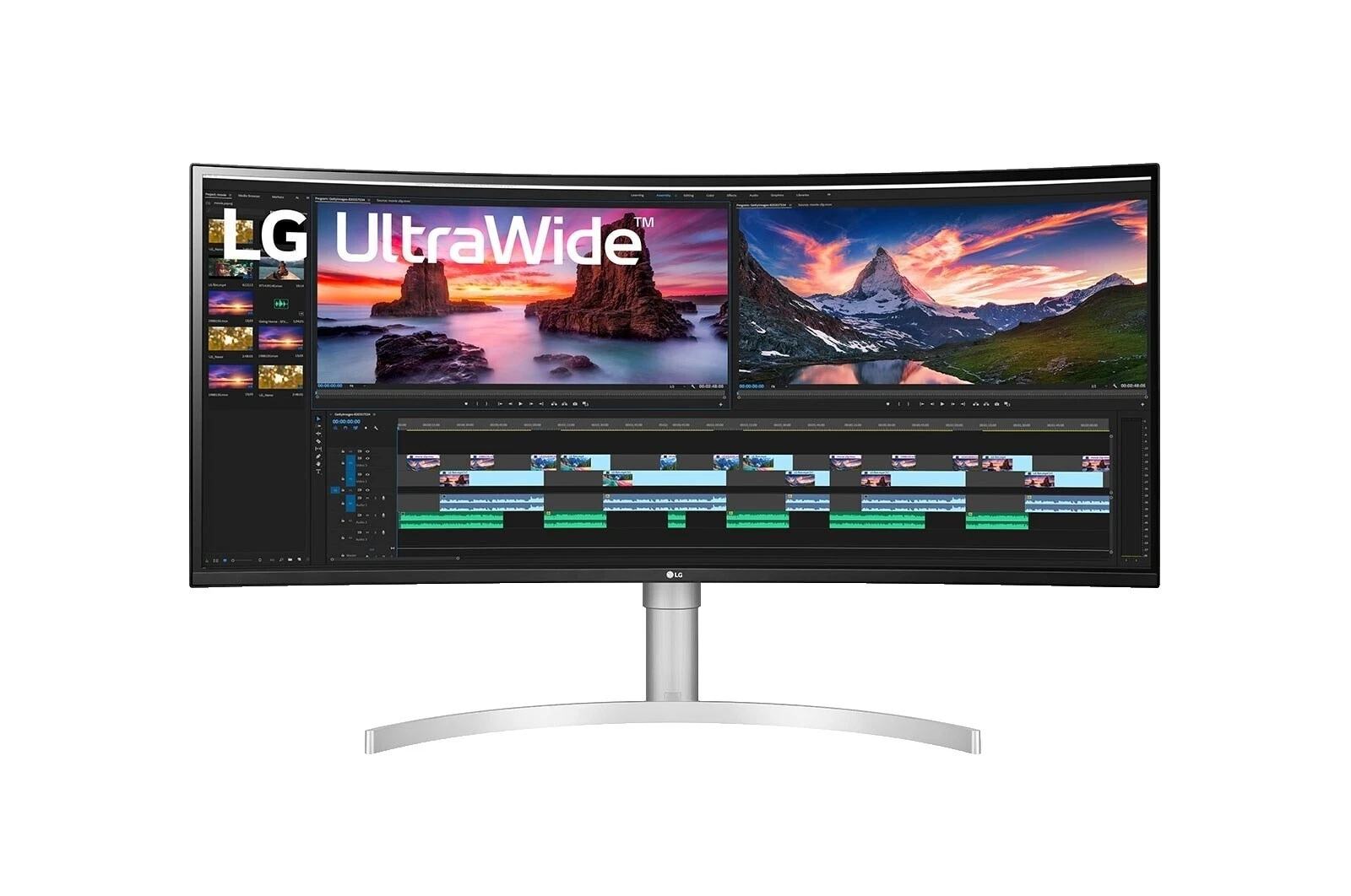 LG Curved Screen Monitors