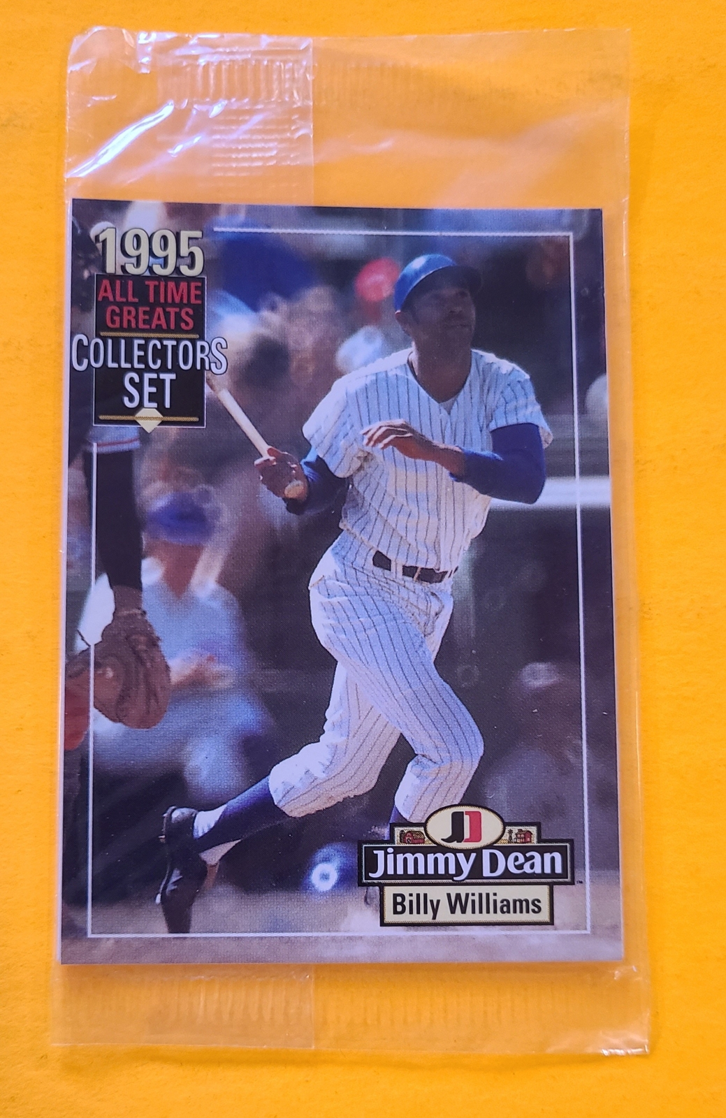 1995 Jimmy Dean All-Time Greats #NNO Billy Williams SEALED