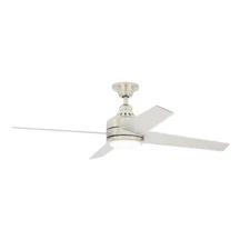 PARTS ONLY Mercer 52 in. LED Indoor Brushed Nickel Ceiling Fan Replacement Parts