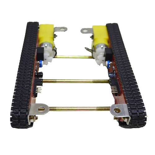 Alloy Robotic Tank Chassis Motor Science DIY Smart Tracked Robot Toy - Picture 6 of 8