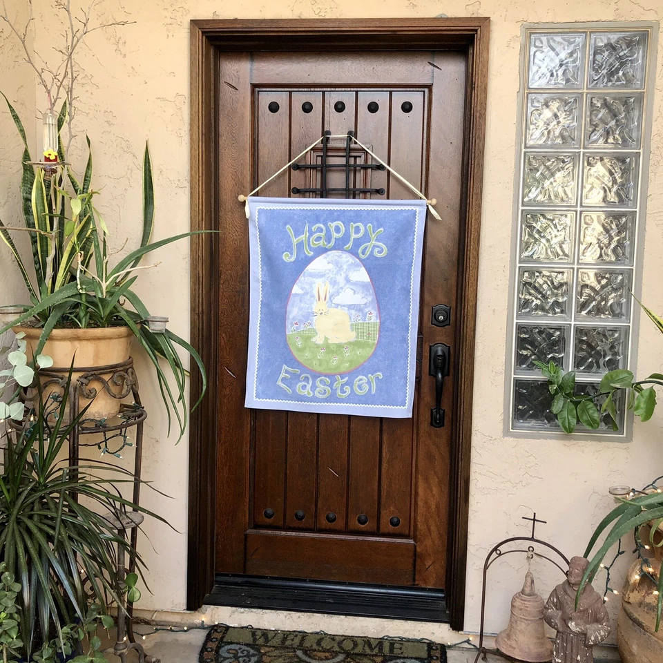 Редкий 1999 Pottery Barn Kids вручную вися 28 x 30 баннер/флаг/настенное искусство - Изображение 3 из 4