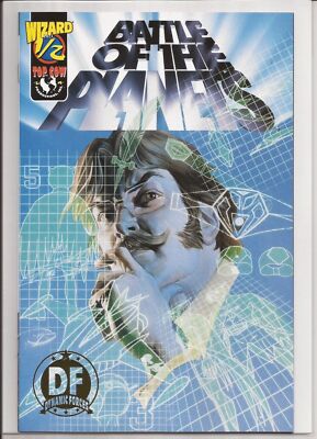 BATTLE OF THE PLANETS #1/2 - DF ALEX ROSS GOLD FOIL STAMP VARIANT - LIMITED