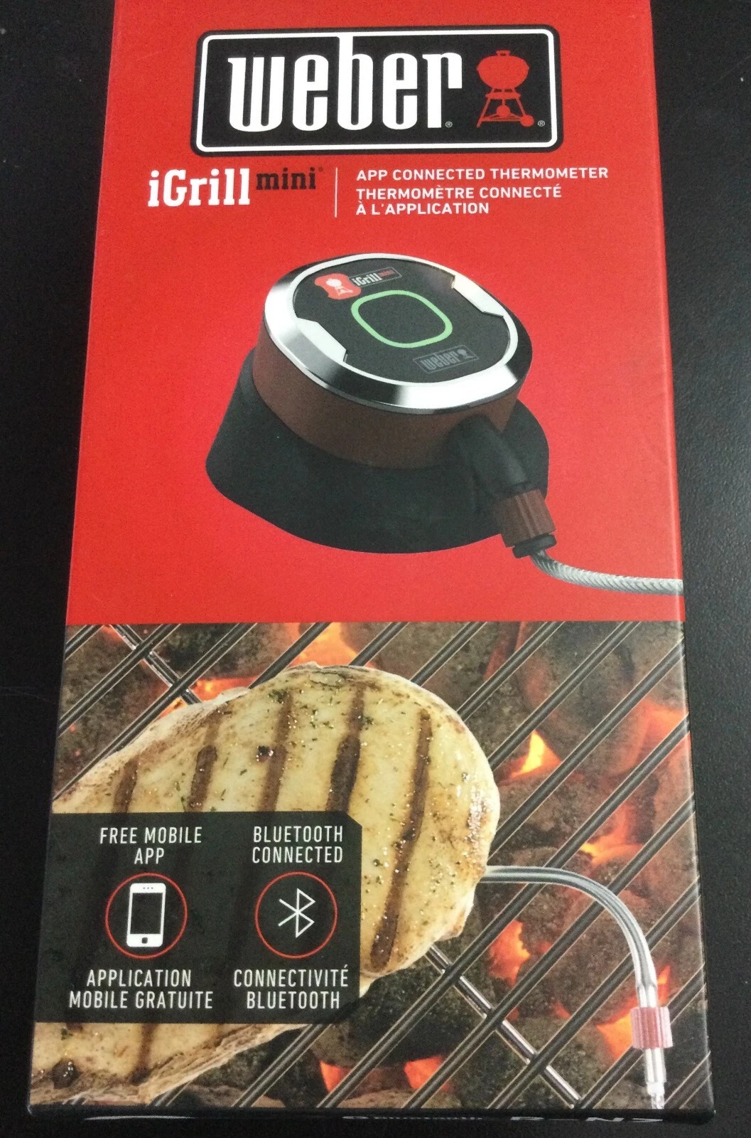 Weber iGrill Mini Digital All Bluetooth Thermometer 2156
Opens in a new window or tab