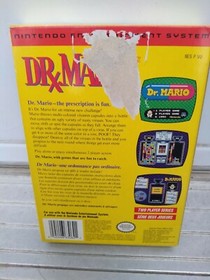 1985 Nintendo NES Dr. Mario Video Game with Box and Manual