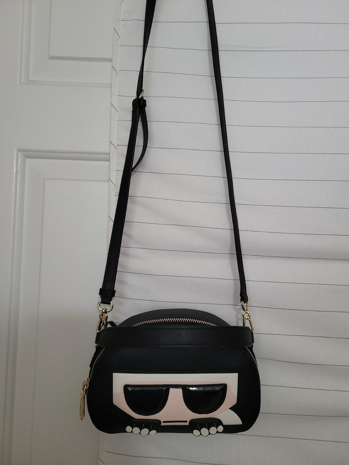 KARL LAGERFELD, Classic Maybelle Top Handle Crossbod… Gem