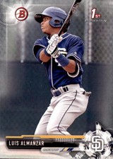 2017 Bowman Prospects Baseball You Pick/Choose Cards BP1-BP150 RC 